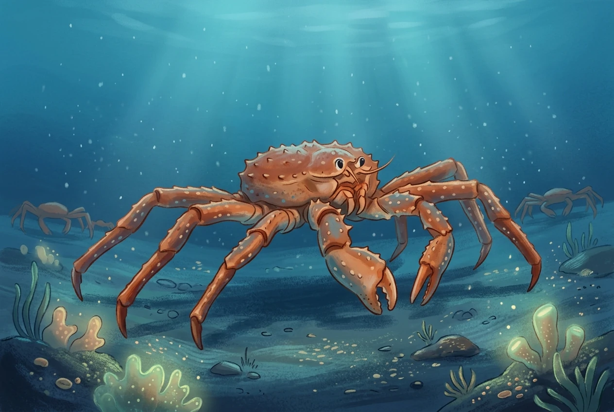 Krab królewski kamczacki