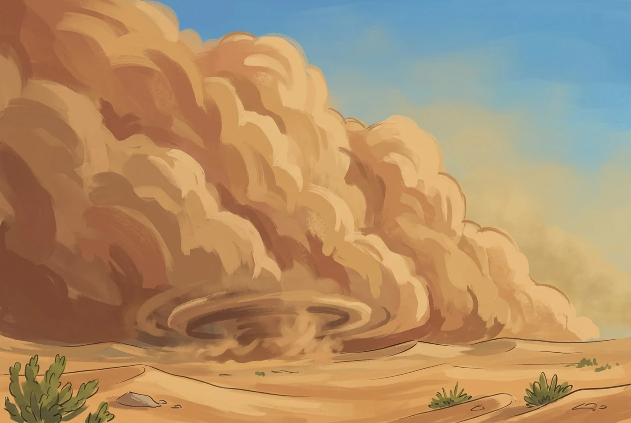 Burza piaskowa / Haboob