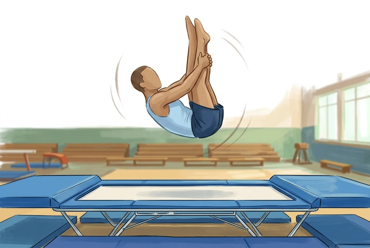 Gimnastyka na trampolinie