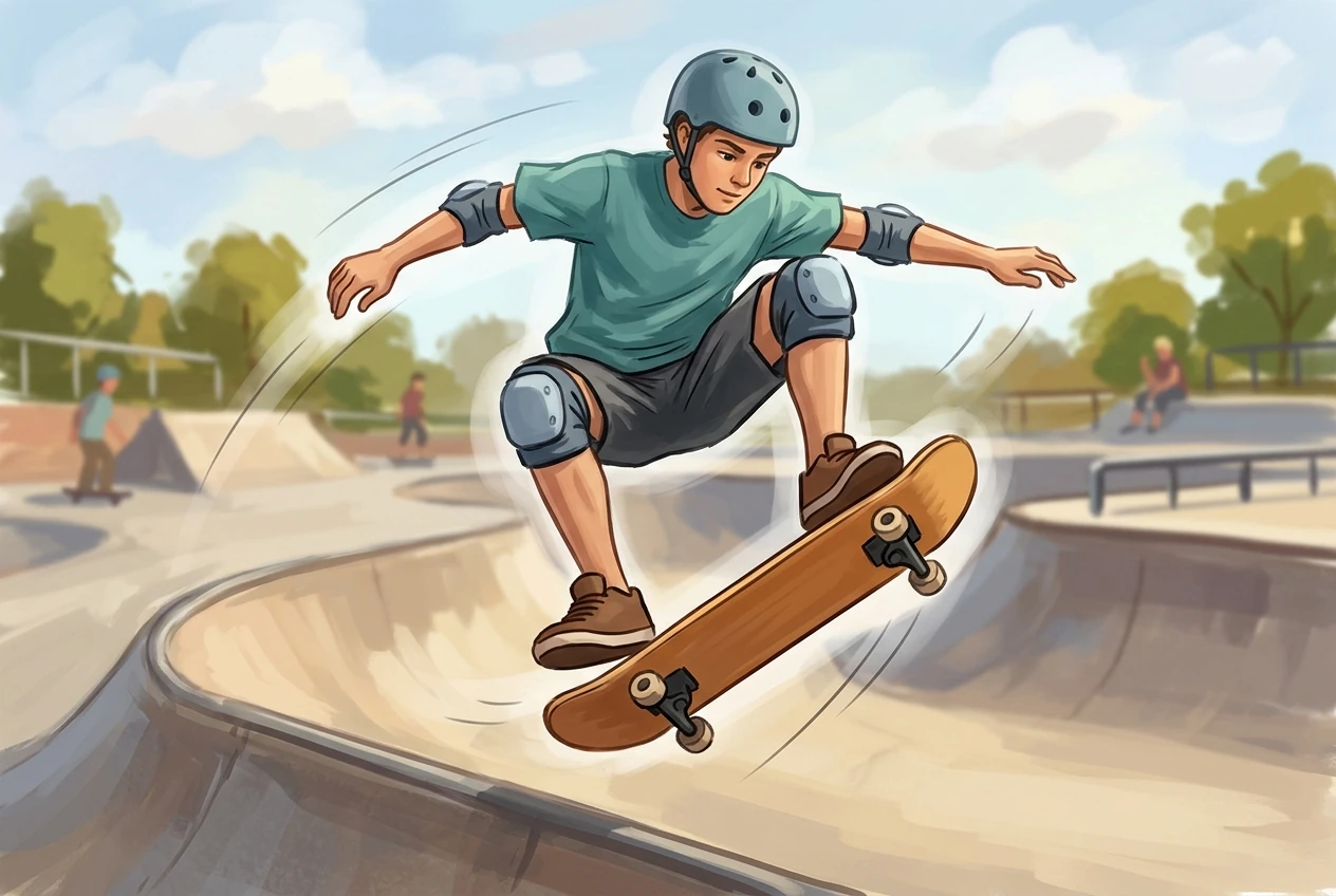 Skateboarding