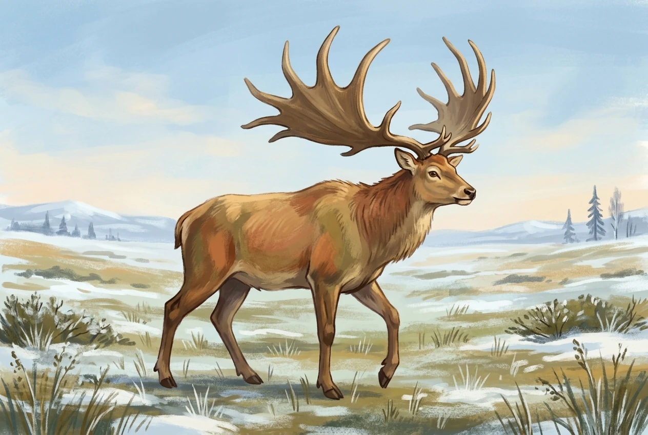 Jeleń olbrzymi (Megaloceros)
