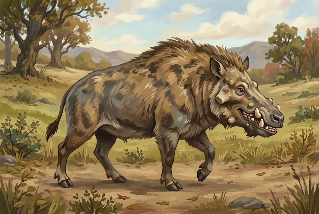 Entelodon (piekielna świnia)